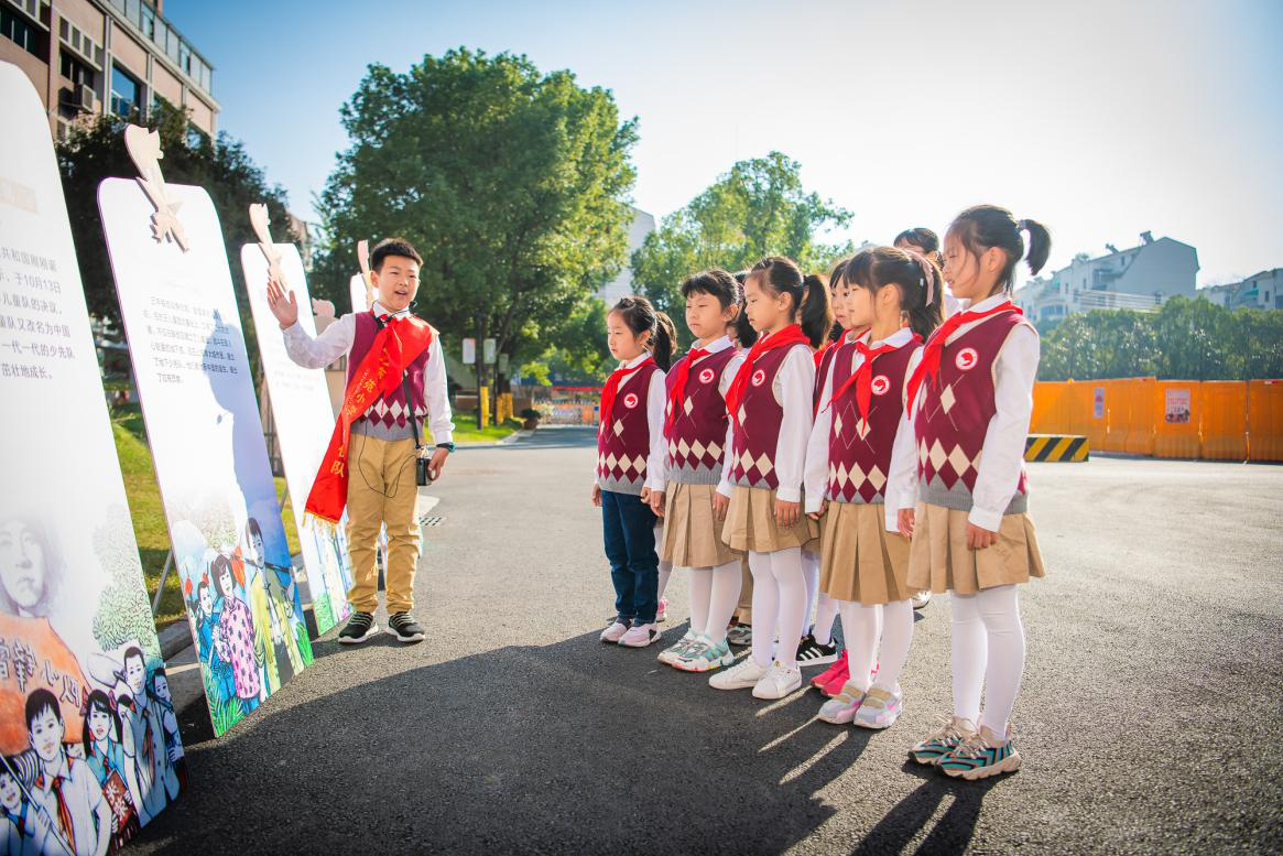 学先锋作表率熠熠生辉展风采蒋熠荣获金华市优秀少先队员称号