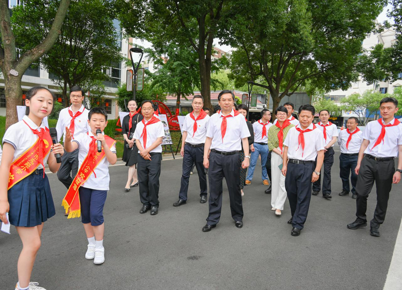 学先锋作表率熠熠生辉展风采蒋熠荣获金华市优秀少先队员称号